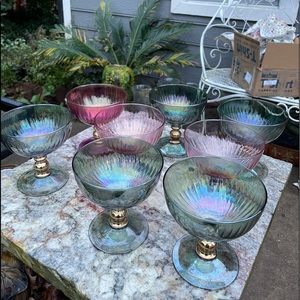 8 Luminark made in France glasses very shiny no damage